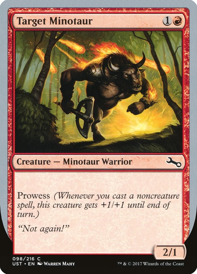Target Minotaur (C)