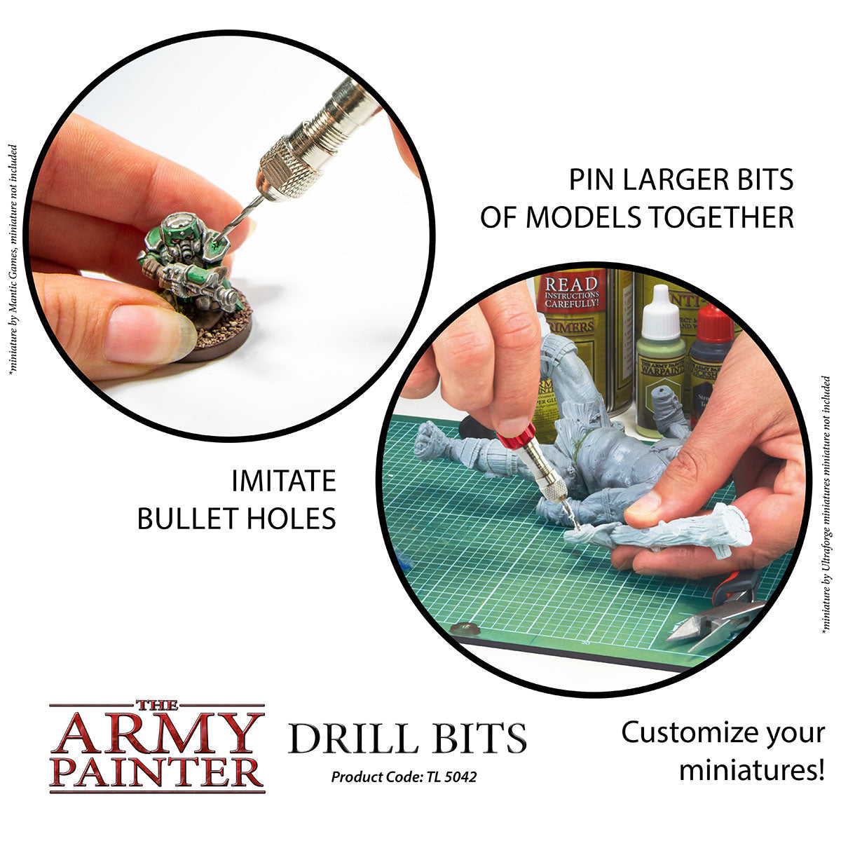 Army Painter Drill Bits