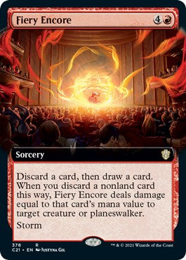 Fiery Encore (Extended Art)