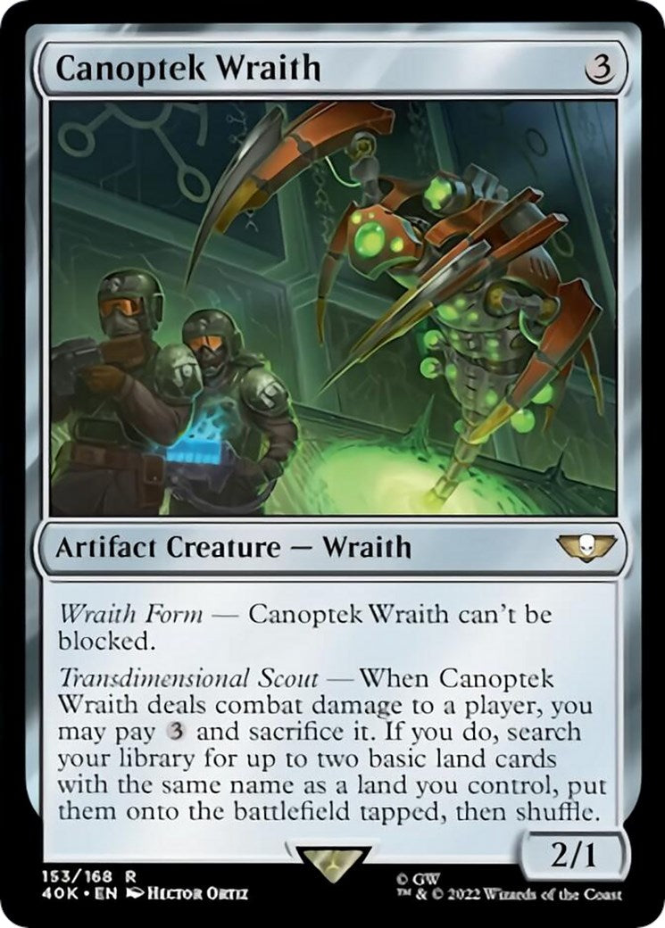 Canoptek Wraith (Surge Foil)