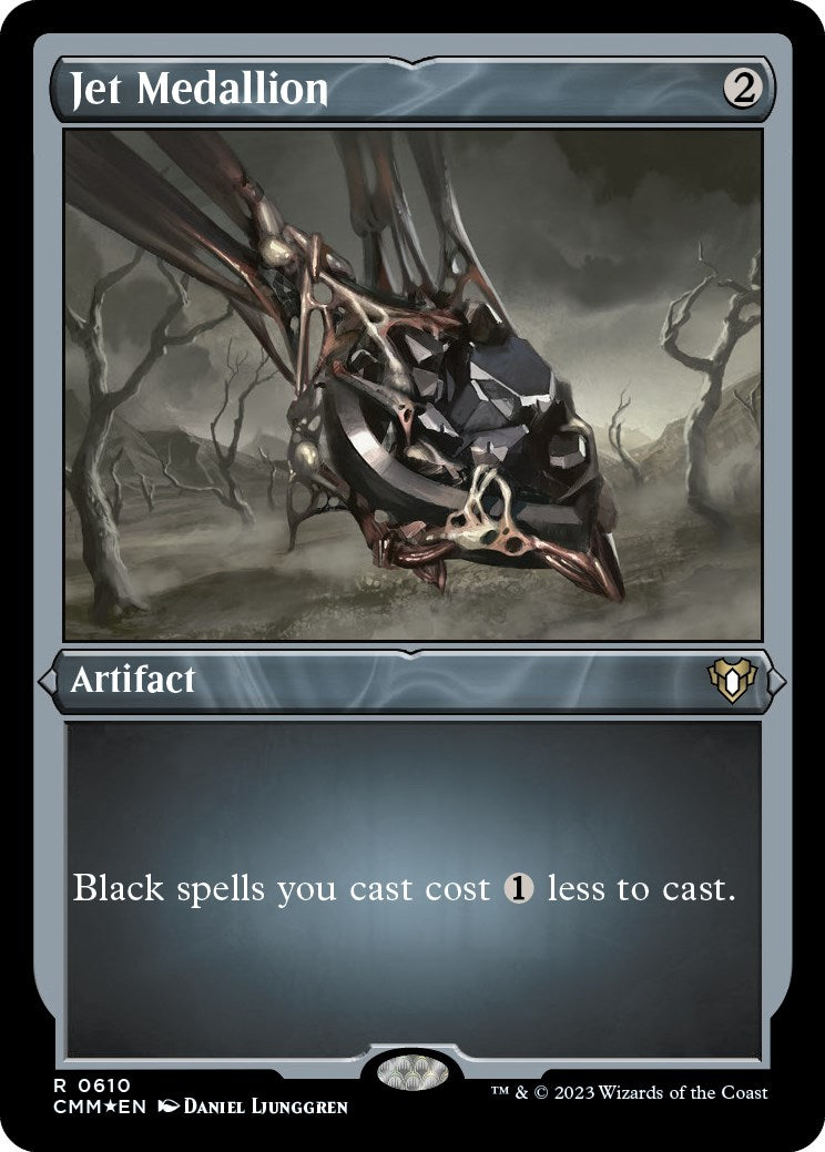 Jet Medallion (Foil Etched)