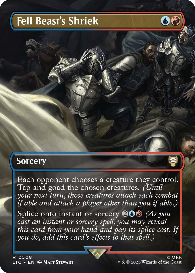 Fell Beast's Shriek (Borderless)