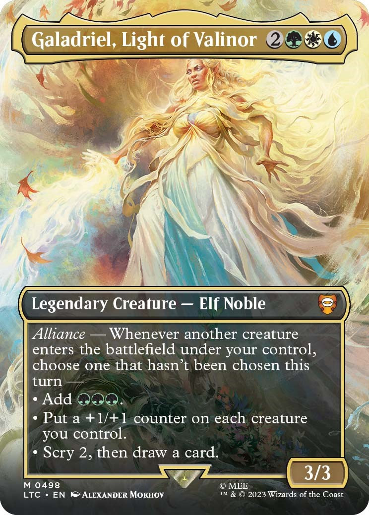 Galadriel, Light of Valinor (Borderless)