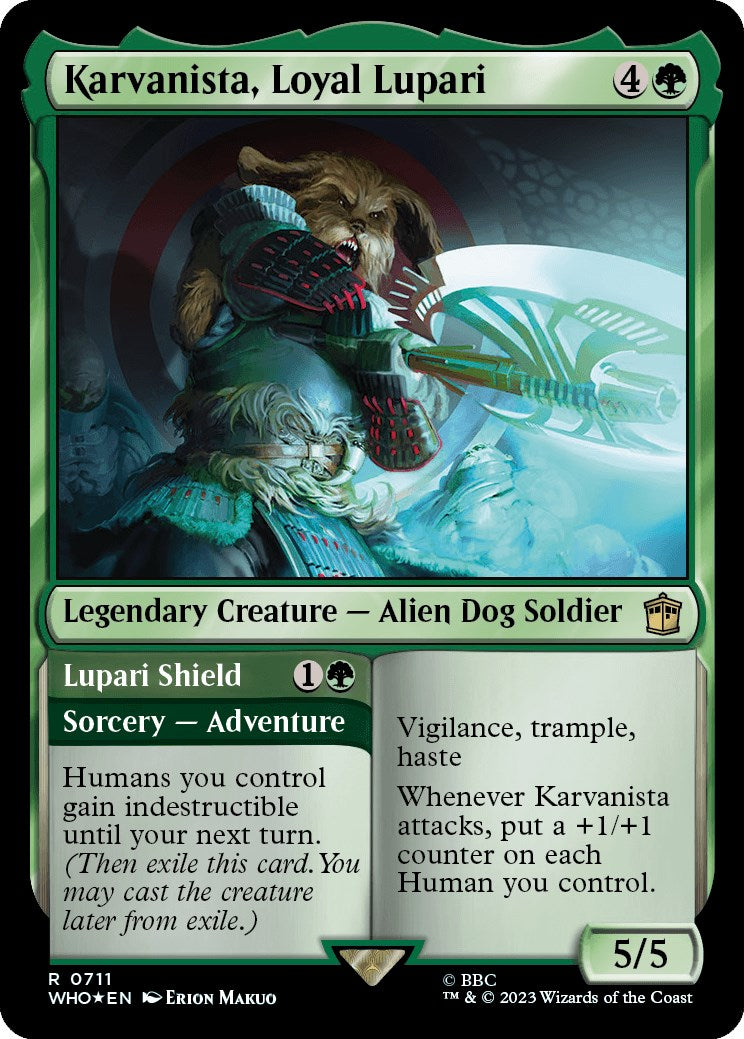 Karvanista, Loyal Lupari (Surge Foil)