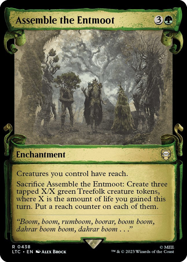 Assemble the Entmoot (Showcase Scrolls)