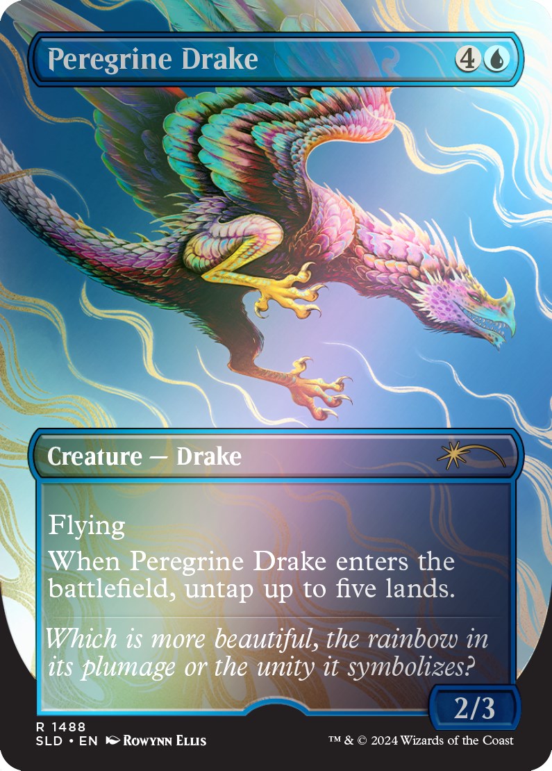 Peregrine Drake (Rainbow Foil)