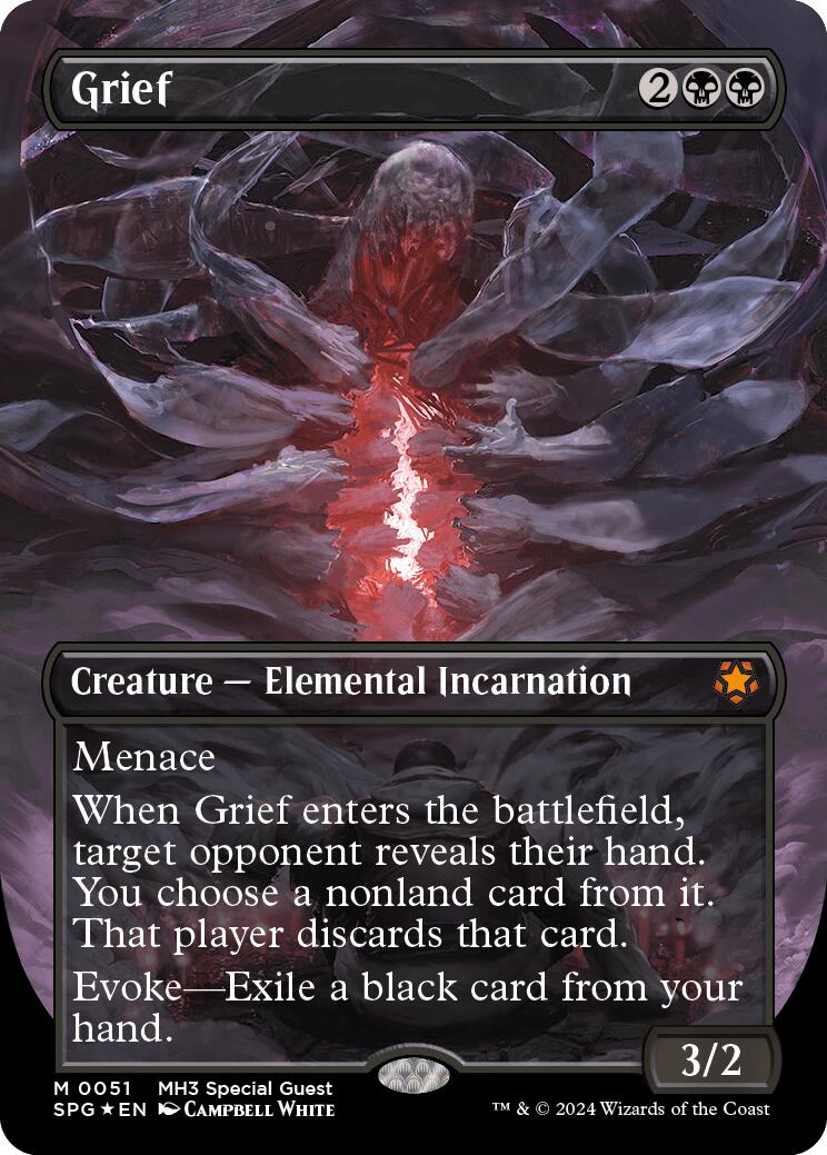 Grief (Borderless) (Textured Foil)