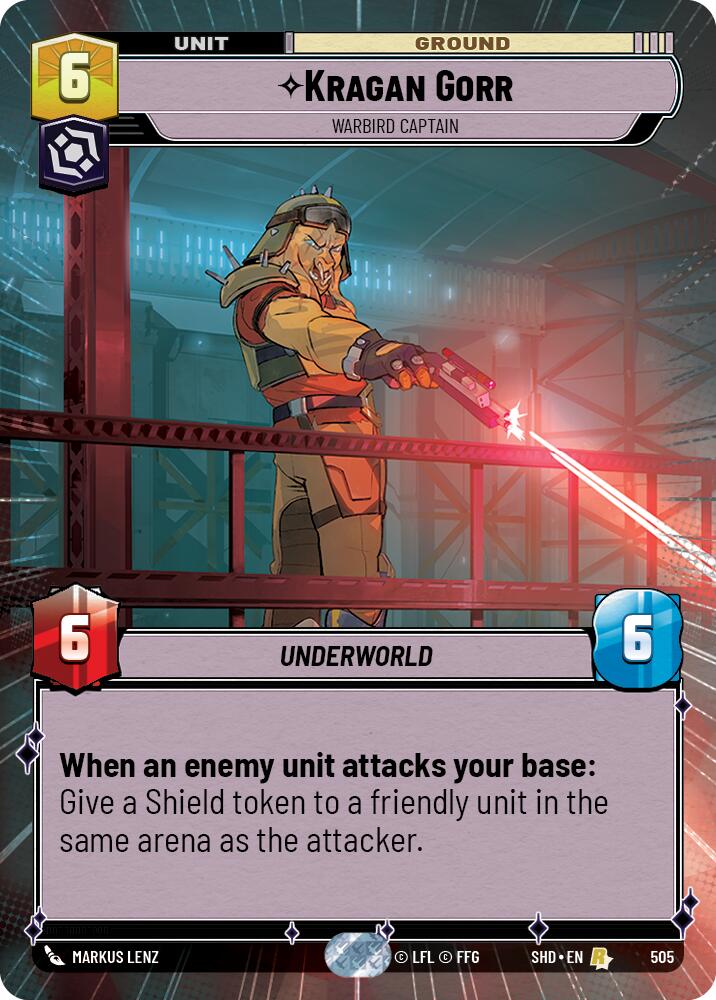 Kragan Gorr - Warbird Captain (Hyperspace)