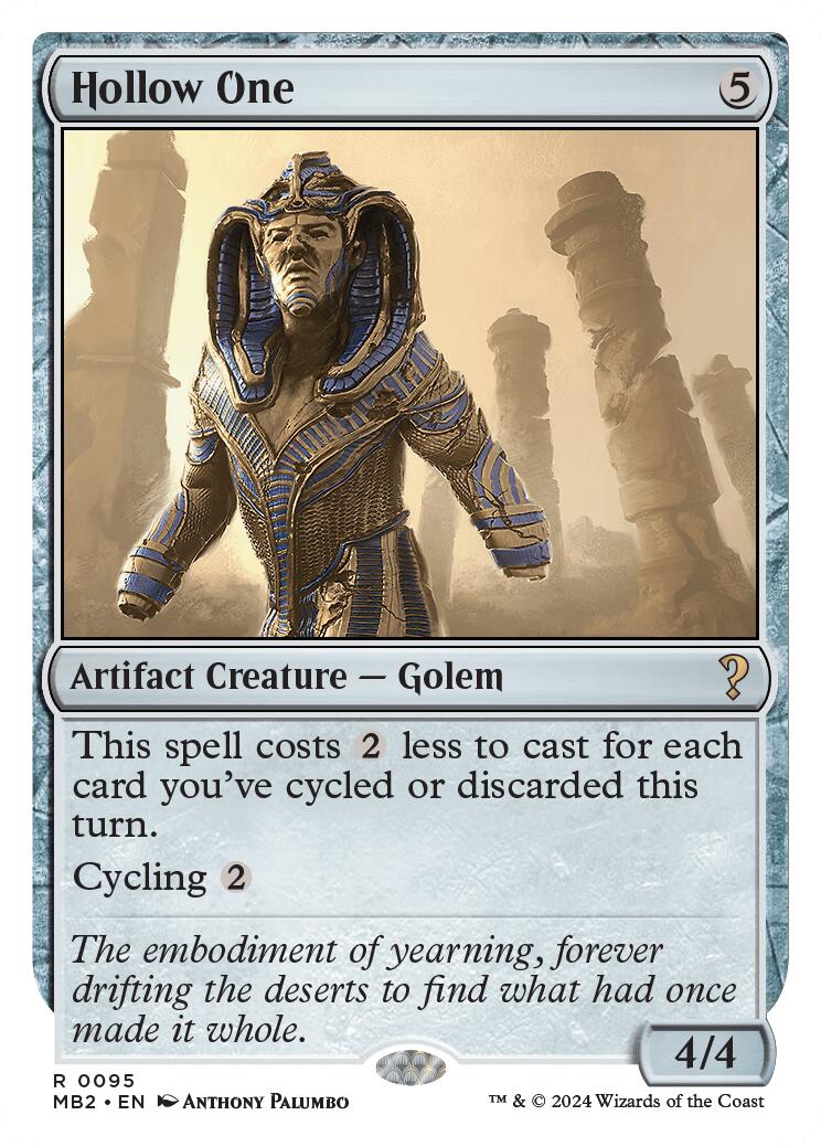 Hollow One (White Border)