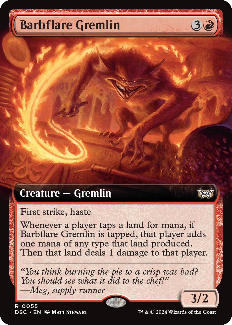 Barbflare Gremlin (Extended Art)