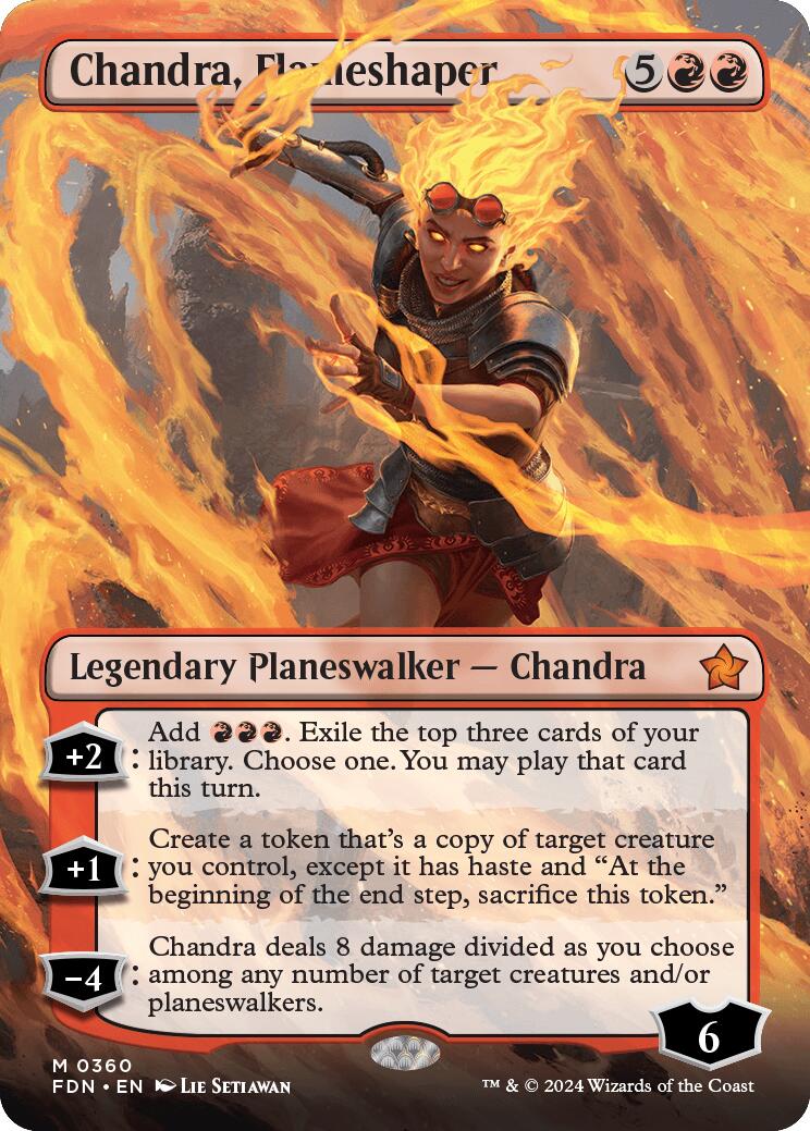 Chandra, Flameshaper (Borderless)