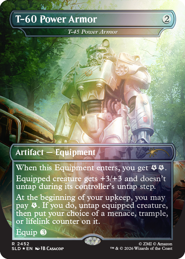 Secret Lair x Fallout: Beyond Vault 33 Foil Edition