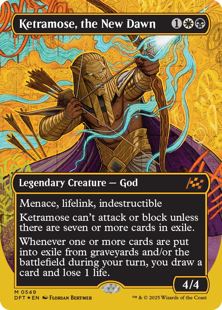 Ketramose, the New Dawn (Borderless) (First-Place Foil)