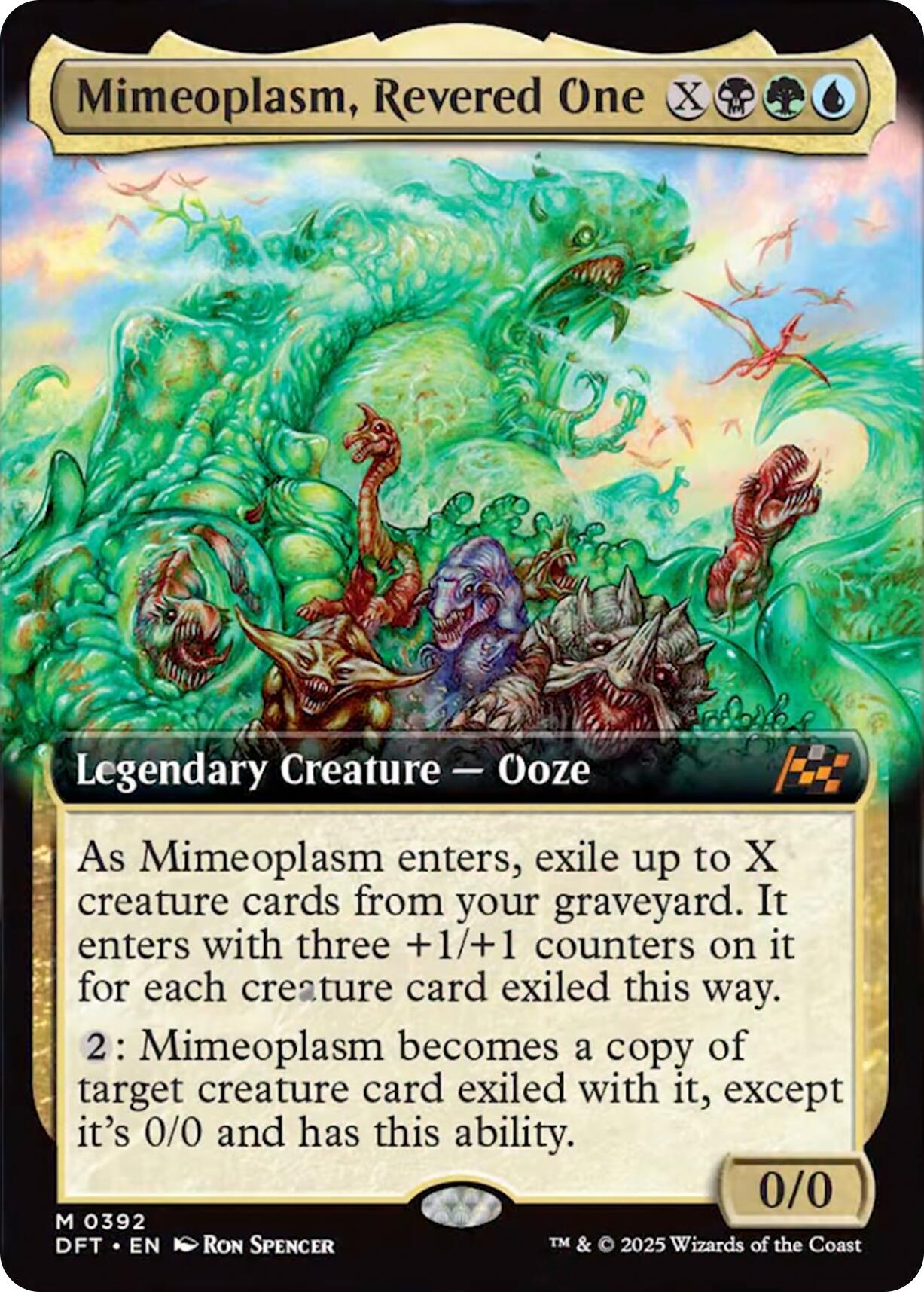 Mimeoplasm, Revered One (Extended Art)