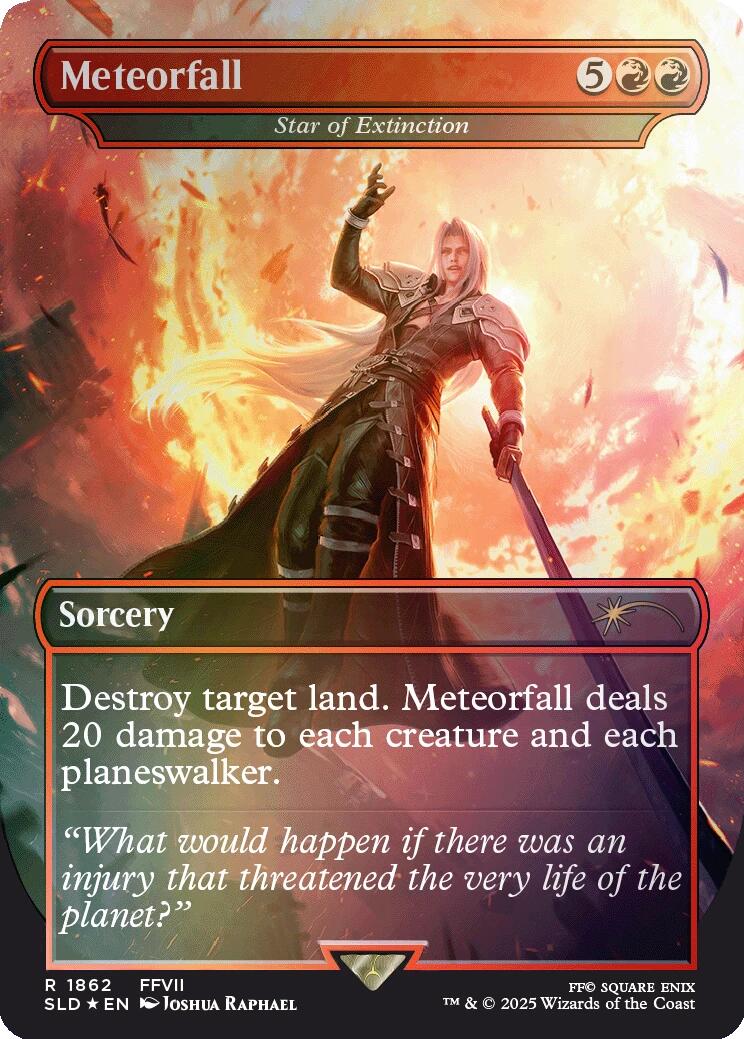 Meteorfall - Star of Extinction (Rainbow Foil)
