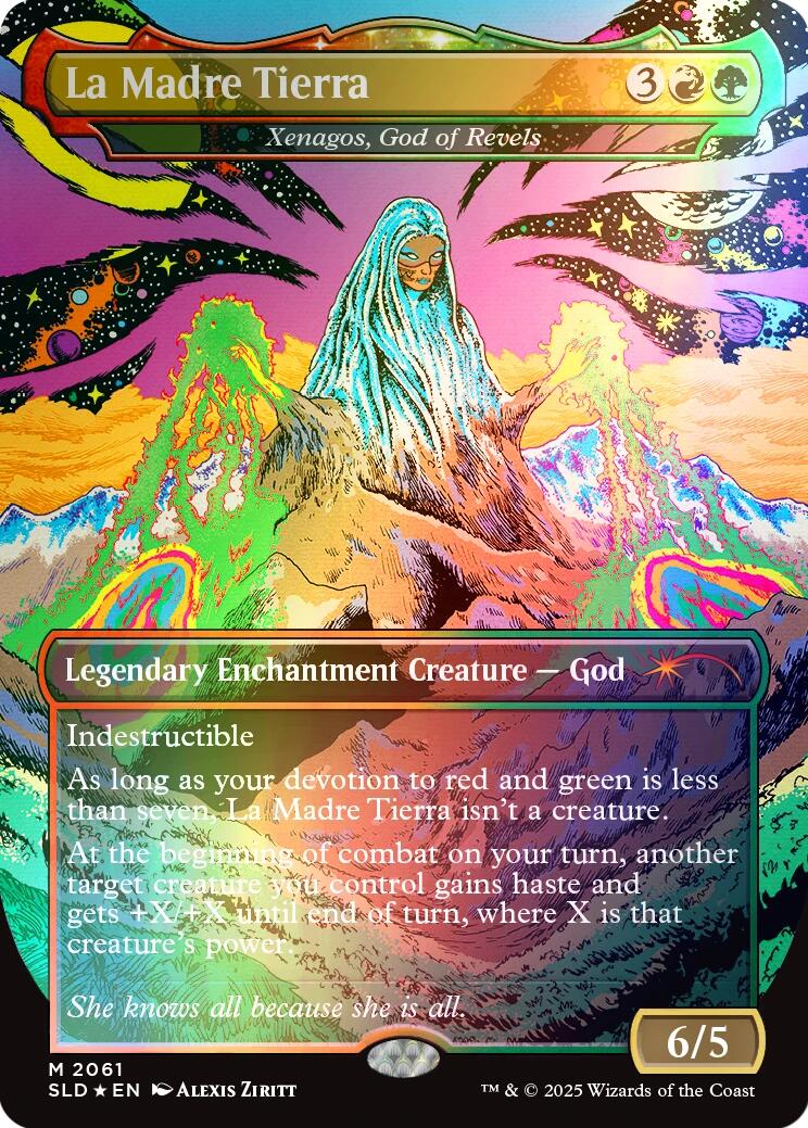 La Madre Tierra - Xenagos, God of Revels (Rainbow Foil)