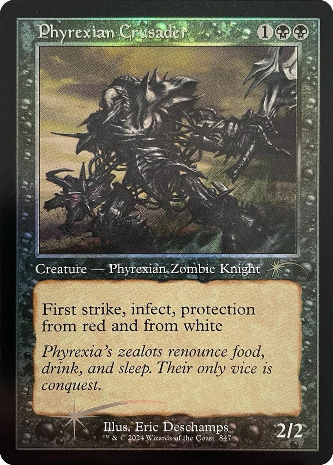 Phyrexian Crusader (Retro Frame)