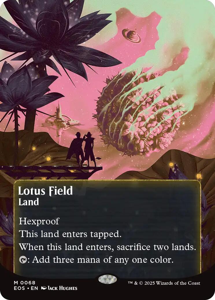 Lotus Field (0068) (Borderless)