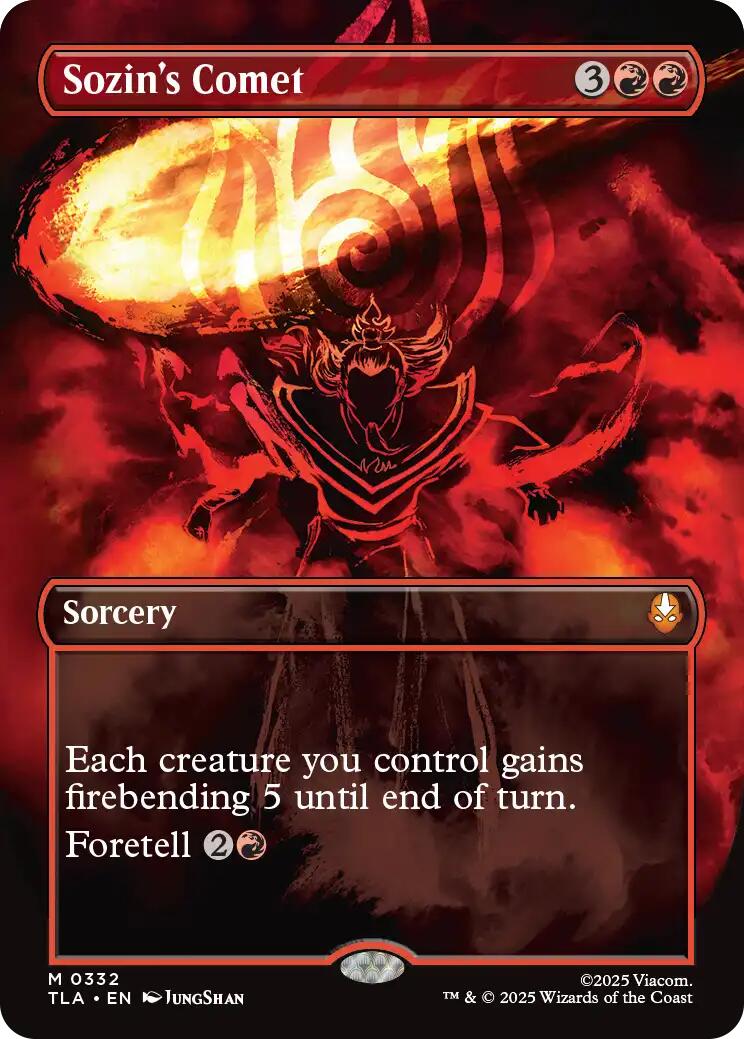 Sozin's Comet (0332) (Borderless)