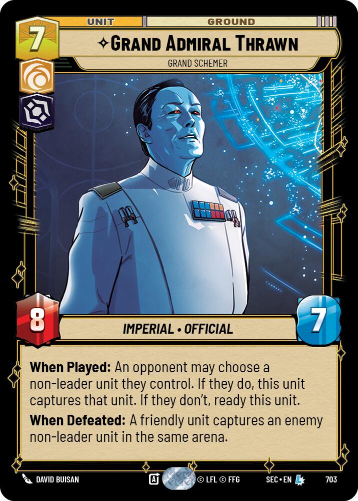 Grand Admiral Thrawn - Grand Schemer (Foil)