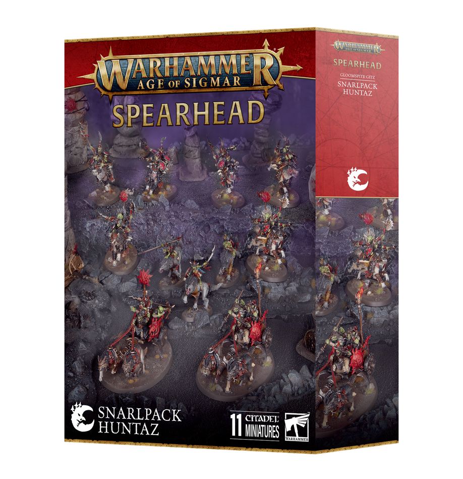 Spearhead: Gloomspite Gitz – Snarlpack Huntaz
