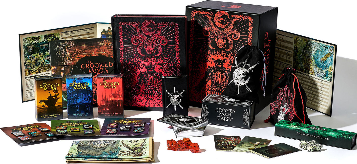 The Crooked Moon: Folk Horror RPG Deluxe Box Set