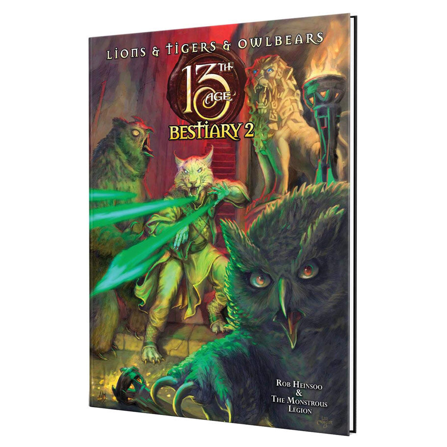 13th Age RPG: Bestiary 2: Lions & Tigers & Owlbears