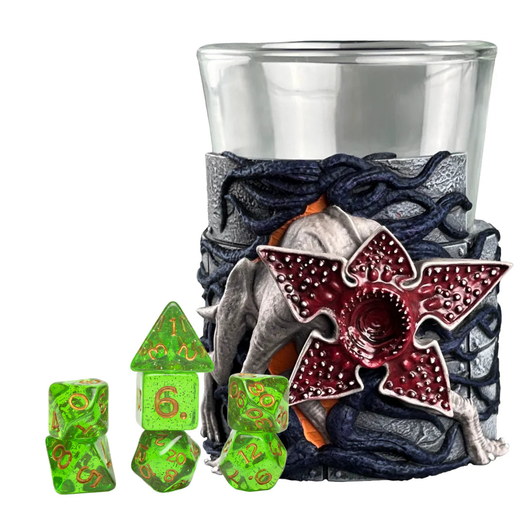 Sirius Dice: Stranger Things Mini Dice Cup - Demodog & Dart