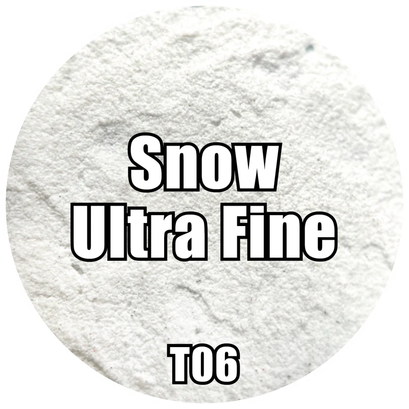 Pro Acryl Basing Textures - Snow - ULTRA FINE