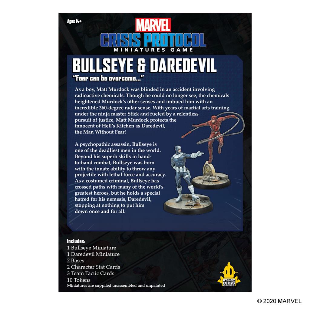 Marvel: Crisis Protocol - Bullseye and Daredevil