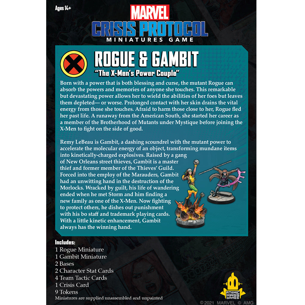 Marvel: Crisis Protocol - Gambit & Rogue Basics