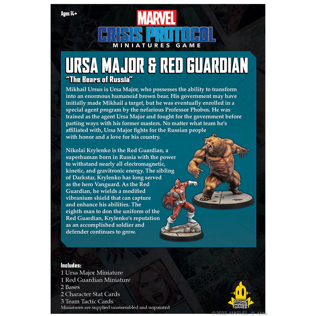 Marvel: Crisis Protocol - Red Guardian & Ursa Major
