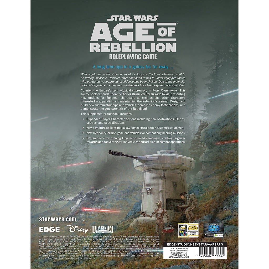 Star Wars - Age of Rebellion: Fully Operational