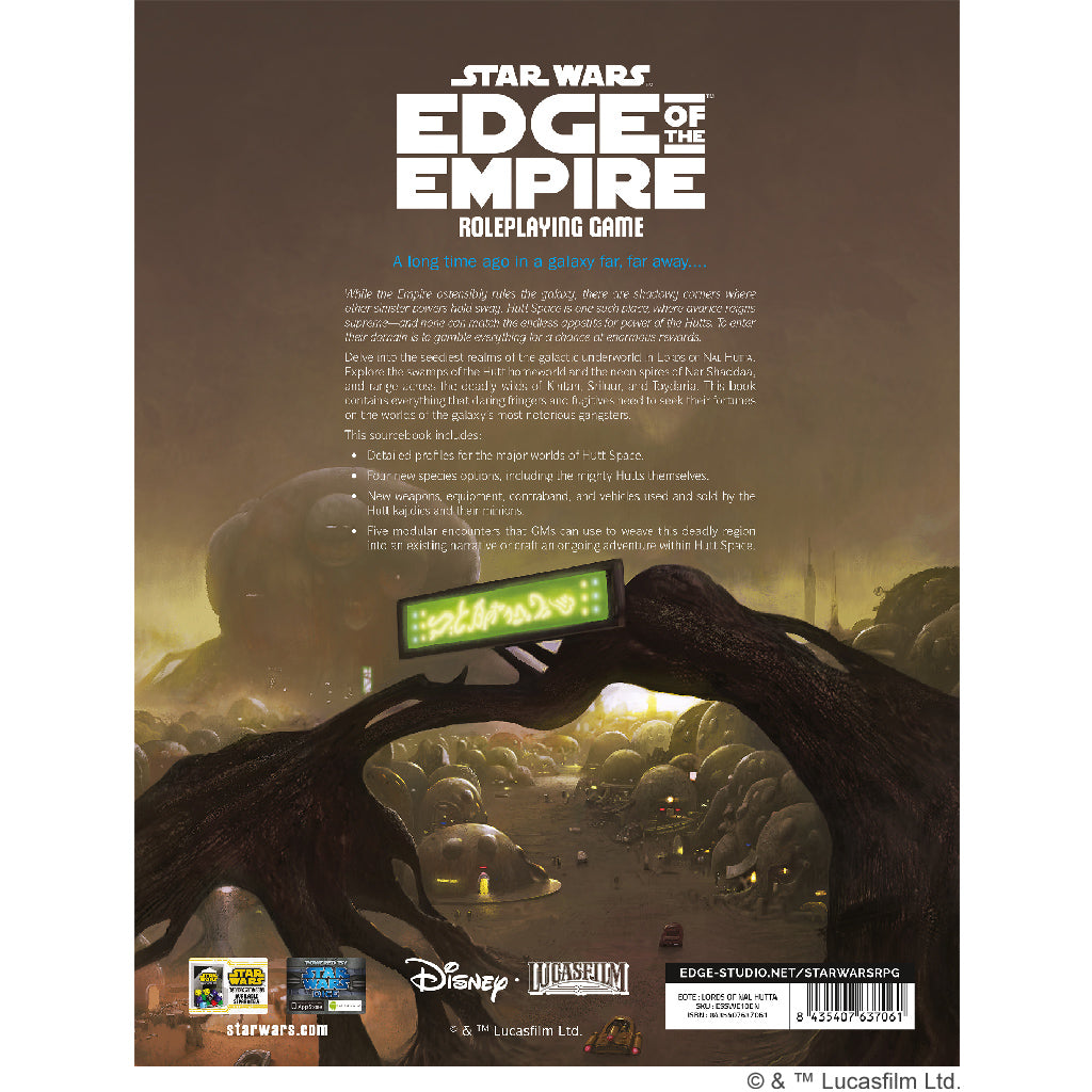 Star Wars - Edge of the Empire: Lords of Nal Hutta