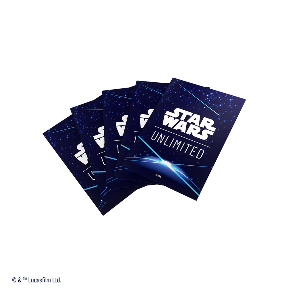 Star Wars: Unlimited - Art Sleeves - Card Back Blue