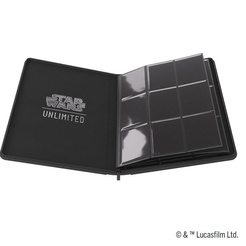Star Wars: Unlimited Zip-Up Album 18-Pocket Black