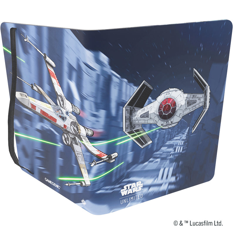 Star Wars: Unlimited Casual Album 18-Pocket - X-Wing/Tie-Fighter