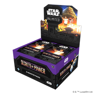 Star Wars: Unlimited - Secrets of Power: Booster Display (In-Store Only)