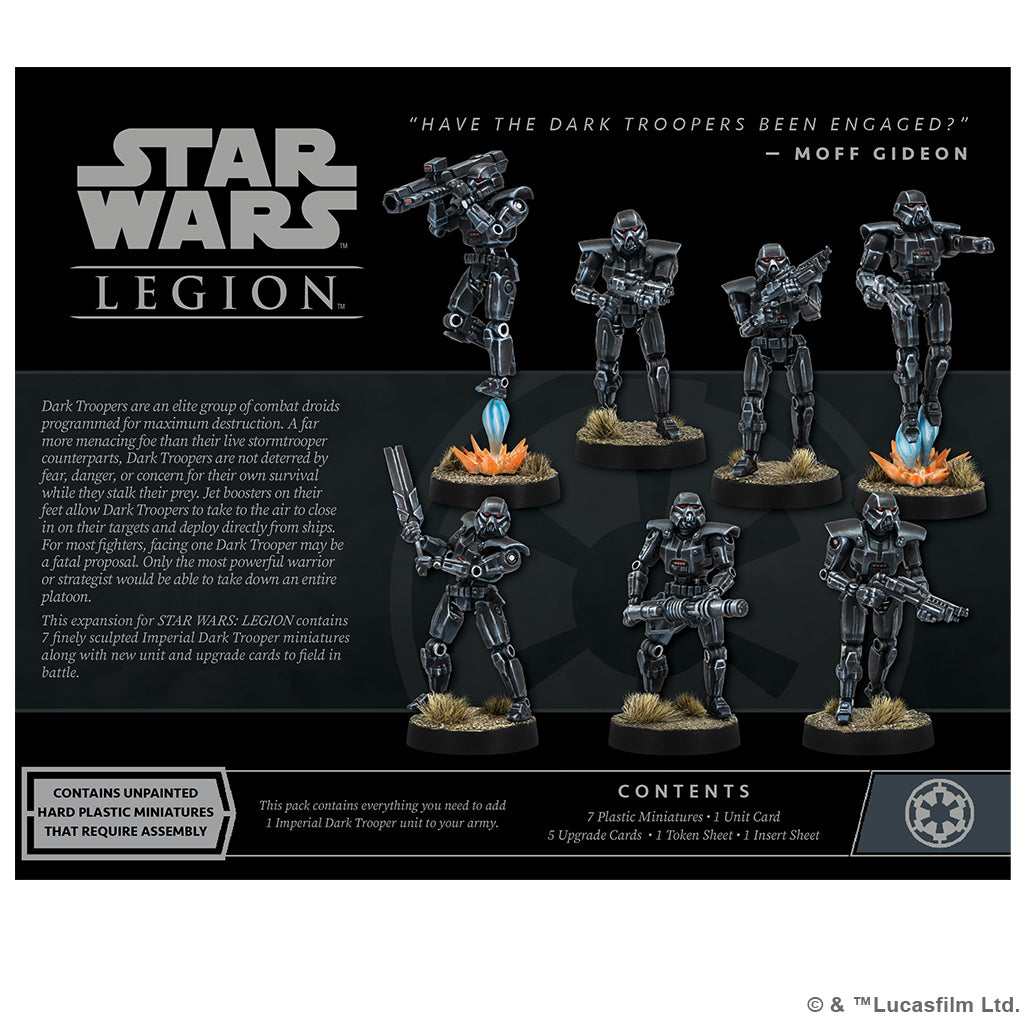 STAR WARS: LEGION - DARK TROOPERS UNIT EXPANSION