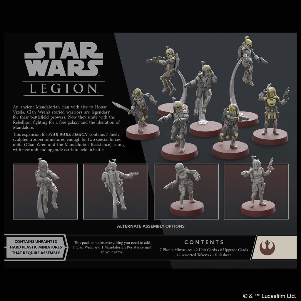 STAR WARS: LEGION - CLAN WREN UNIT EXPANSION