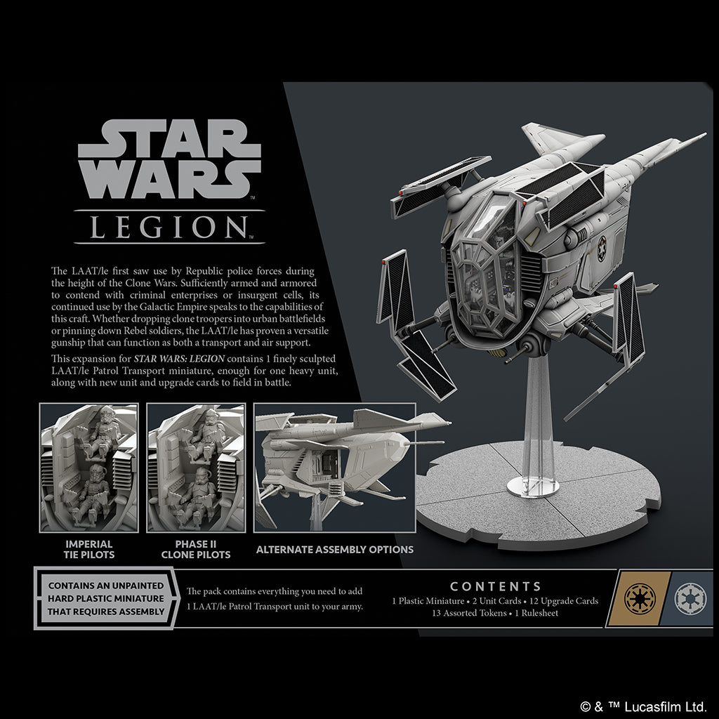 STAR WARS: LEGION - LAAT-LE PATROL TRANSPORT UNIT