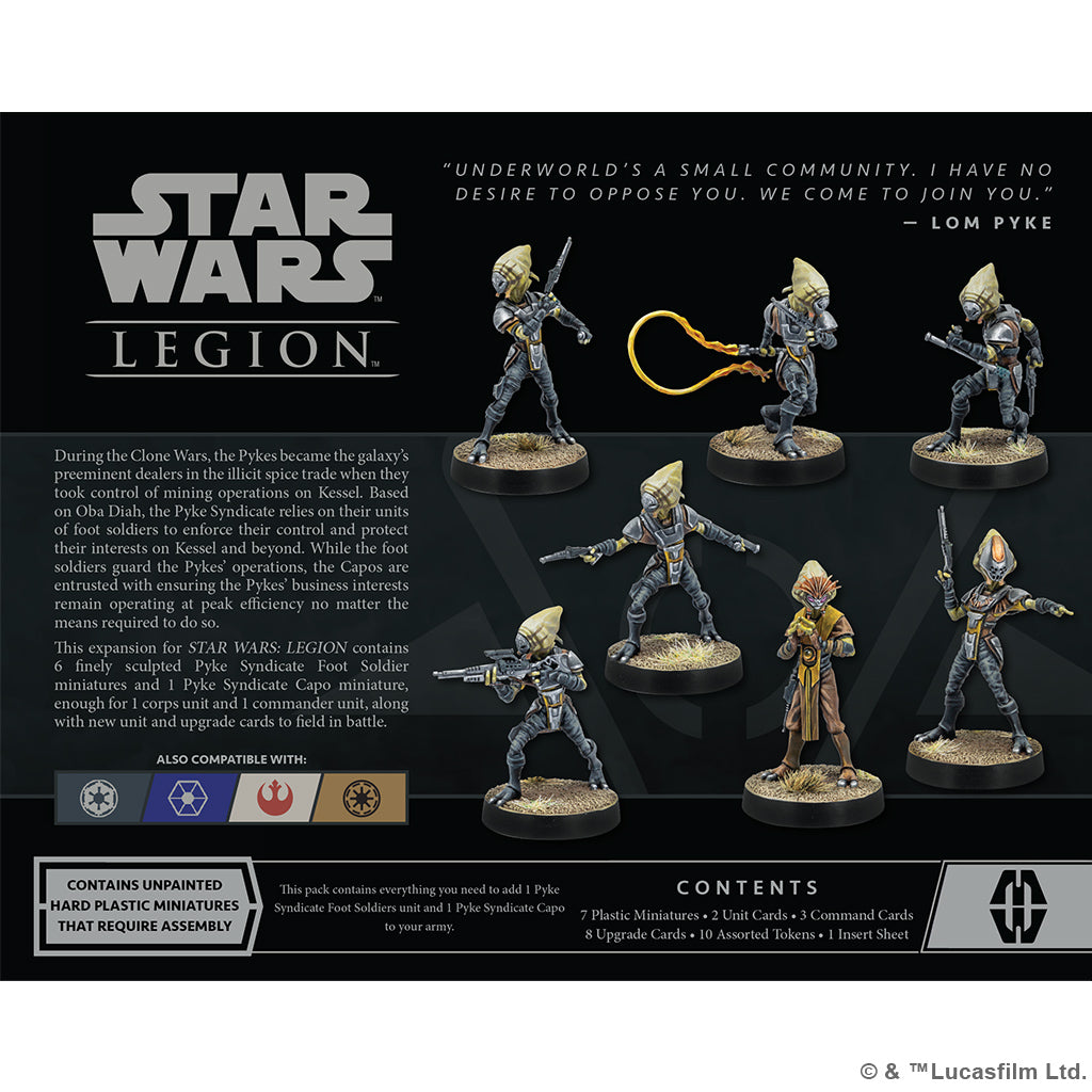 STAR WARS: LEGION - PYKE SYNDICATE FOOT SOLDIERS
