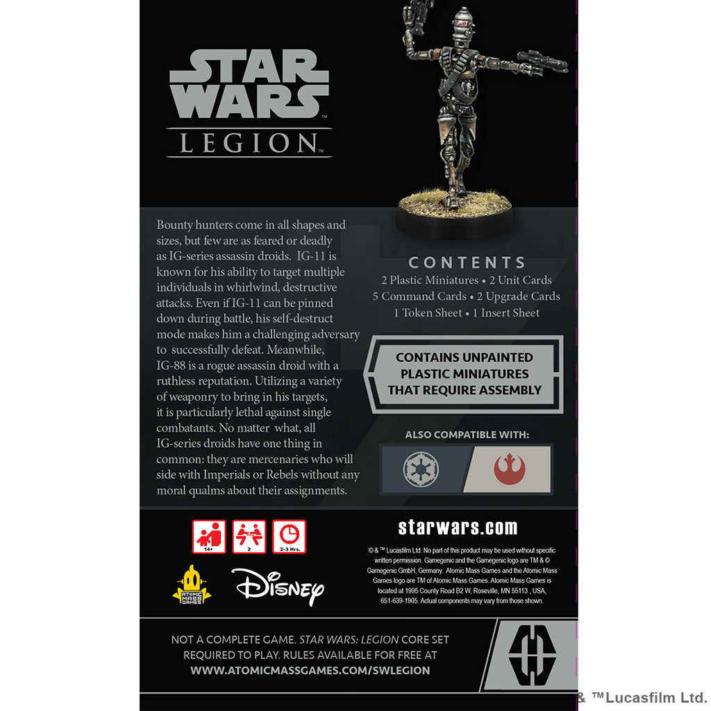 STAR WARS: LEGION - IG-SERIES ASSASSIN DROIDS