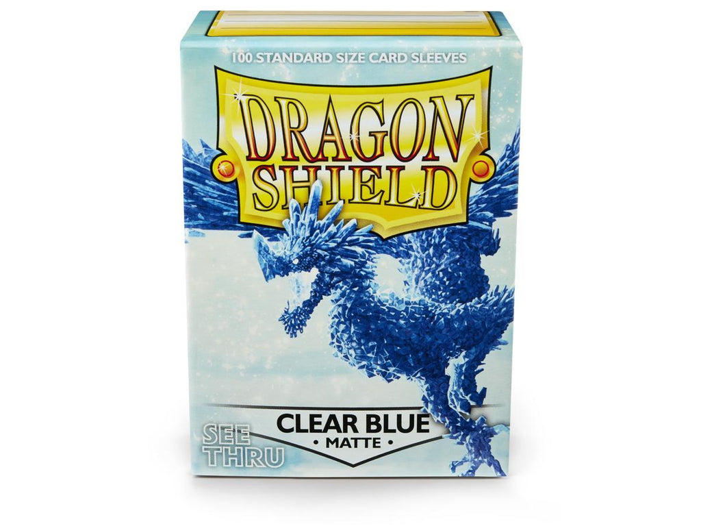 Dragon Shield Matte Sleeve - Blue 'Dennaesor' 100ct