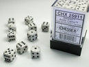 Chessex: Speckled Arctic Camo 12mm d6 Dice Block (36 dice)