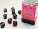 Chessex: Speckled Silver Volcano 12mm d6 Dice Block (36 dice)