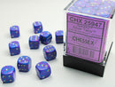 Chessex: Speckled Silver Tetra 12mm d6 Dice Block (36 dice)