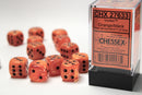 Chessex: Vortex Orange/black 16mm d6 Dice Block