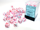 Chessex: Festive Pop Art/red 12mm d6 Dice Block (36 dice)