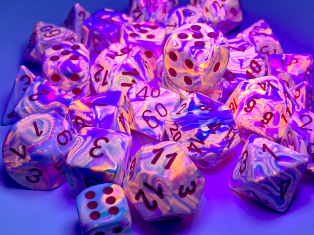 Chessex: Festive Pop Art/red 12mm d6 Dice Block (36 dice)
